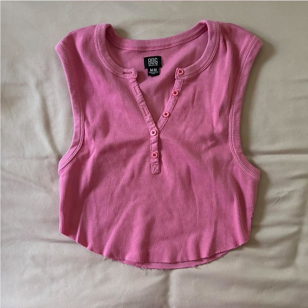 BDG pink tank top